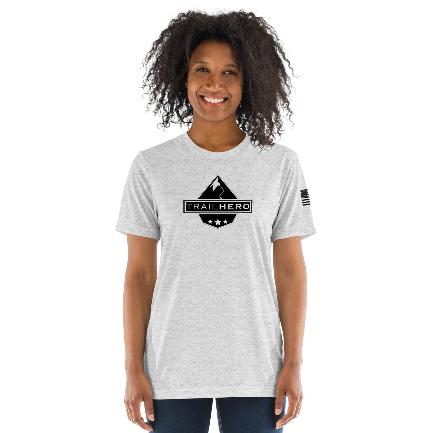 Trail Hero - Womens - Bella Canvas - Pre-Shrunk Tri-Blend - Short Sleeve T-shirt