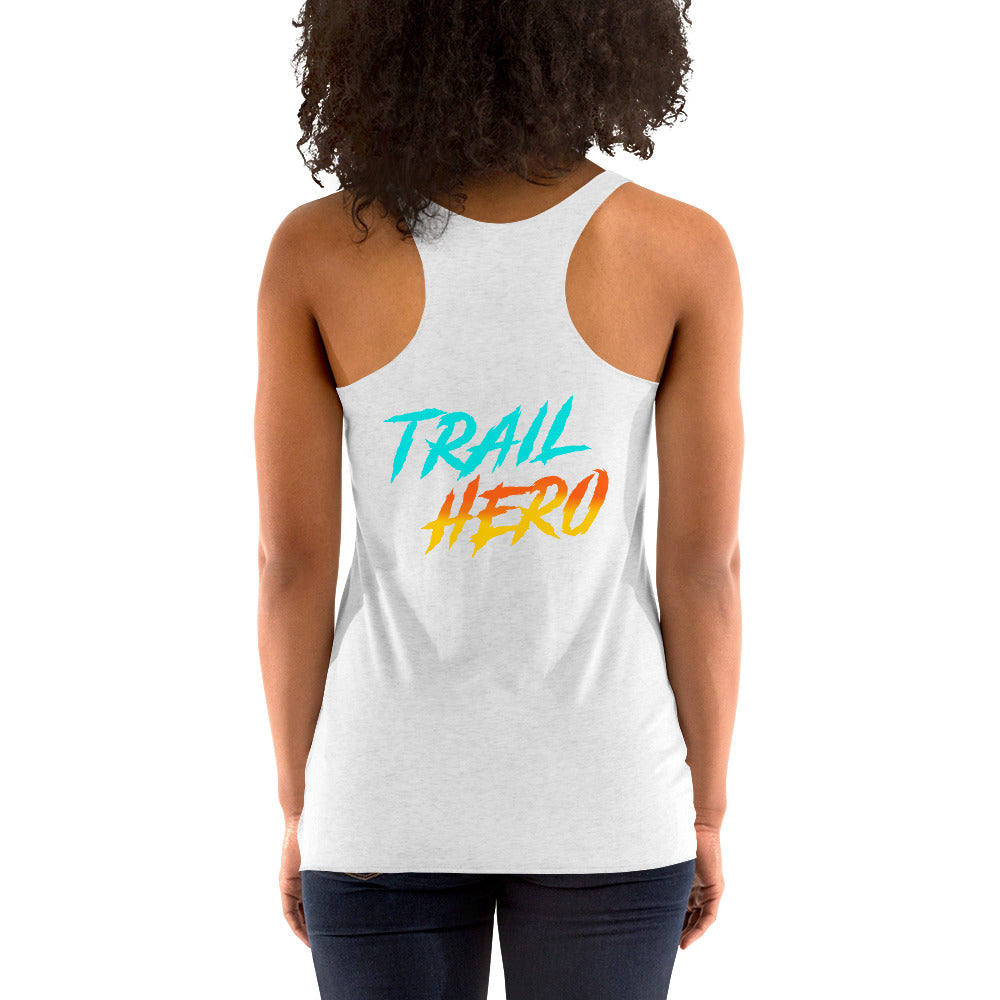 Trail Hero - Womens - Next Level Tri-Blend - Racerback Tank - 11 Colors