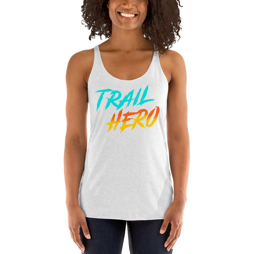 Trail Hero - Womens - Next Level Tri-Blend - Racerback Tank - 11 Colors