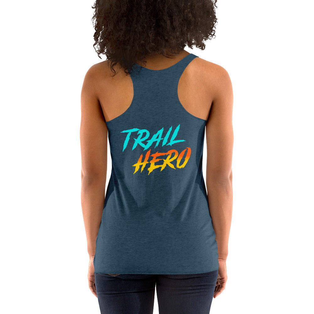 Trail Hero - Womens - Next Level Tri-Blend - Racerback Tank - 11 Colors