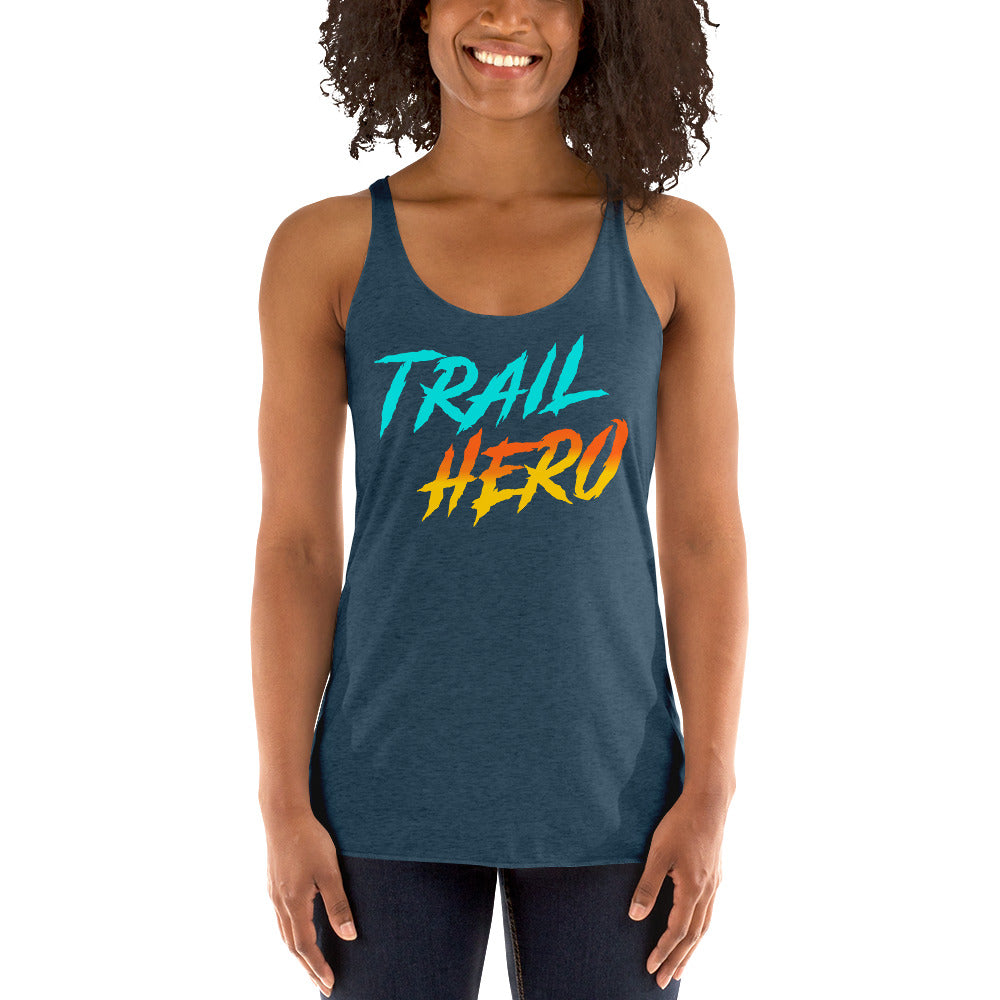 Trail Hero - Womens - Next Level Tri-Blend - Racerback Tank - 11 Colors