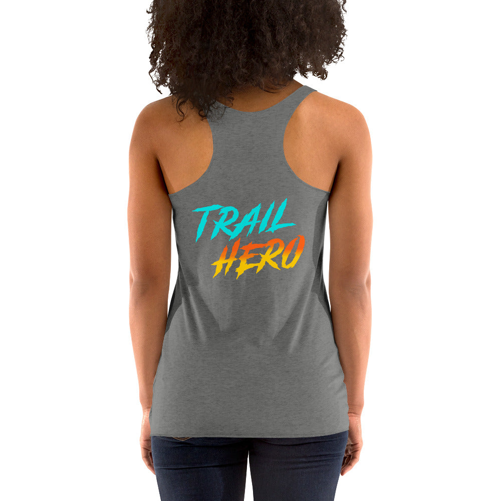 Trail Hero - Womens - Next Level Tri-Blend - Racerback Tank - 11 Colors