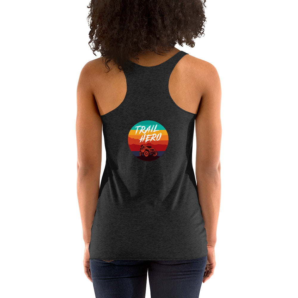 Trail Hero - Womens - Next Level Tri-Blend - Racerback Tank - 11 Colors