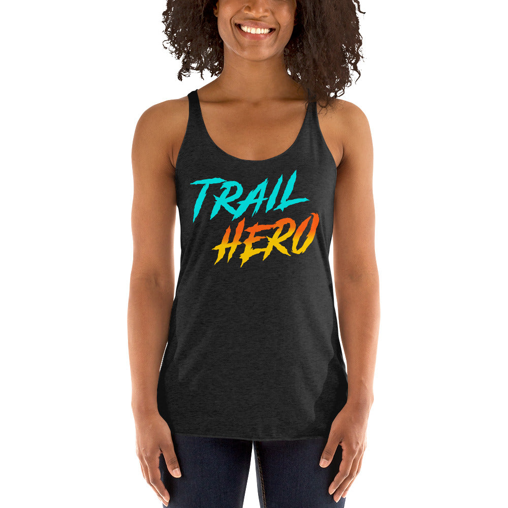 Trail Hero - Womens - Next Level Tri-Blend - Racerback Tank - 11 Colors