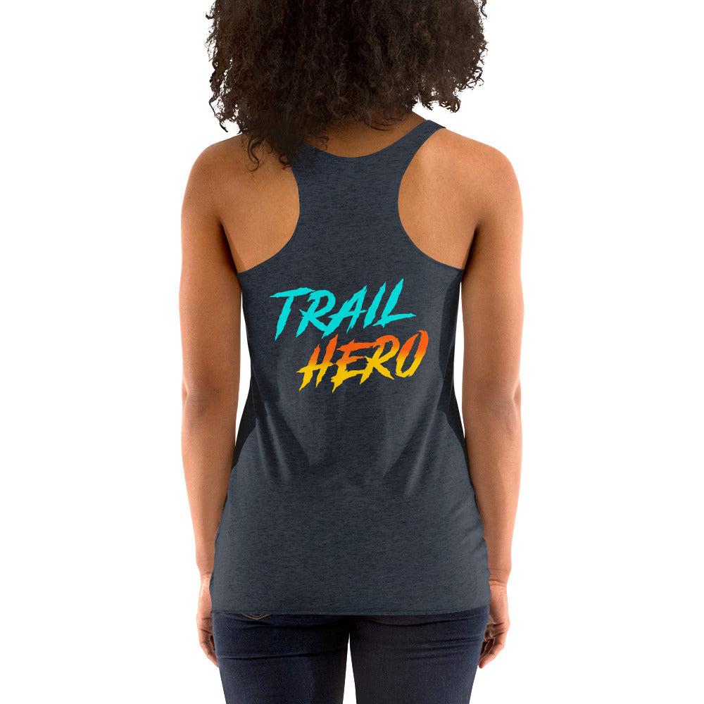 Trail Hero - Womens - Next Level Tri-Blend - Racerback Tank - 11 Colors