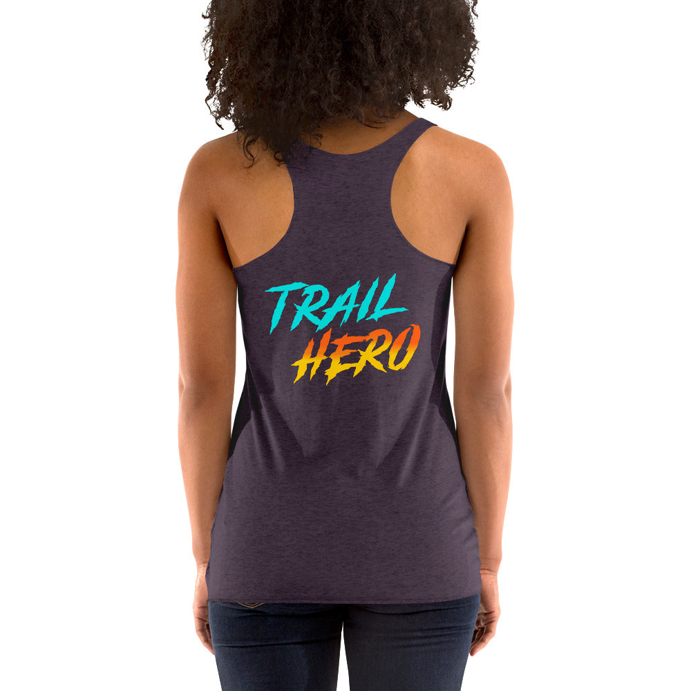 Trail Hero - Womens - Next Level Tri-Blend - Racerback Tank - 11 Colors