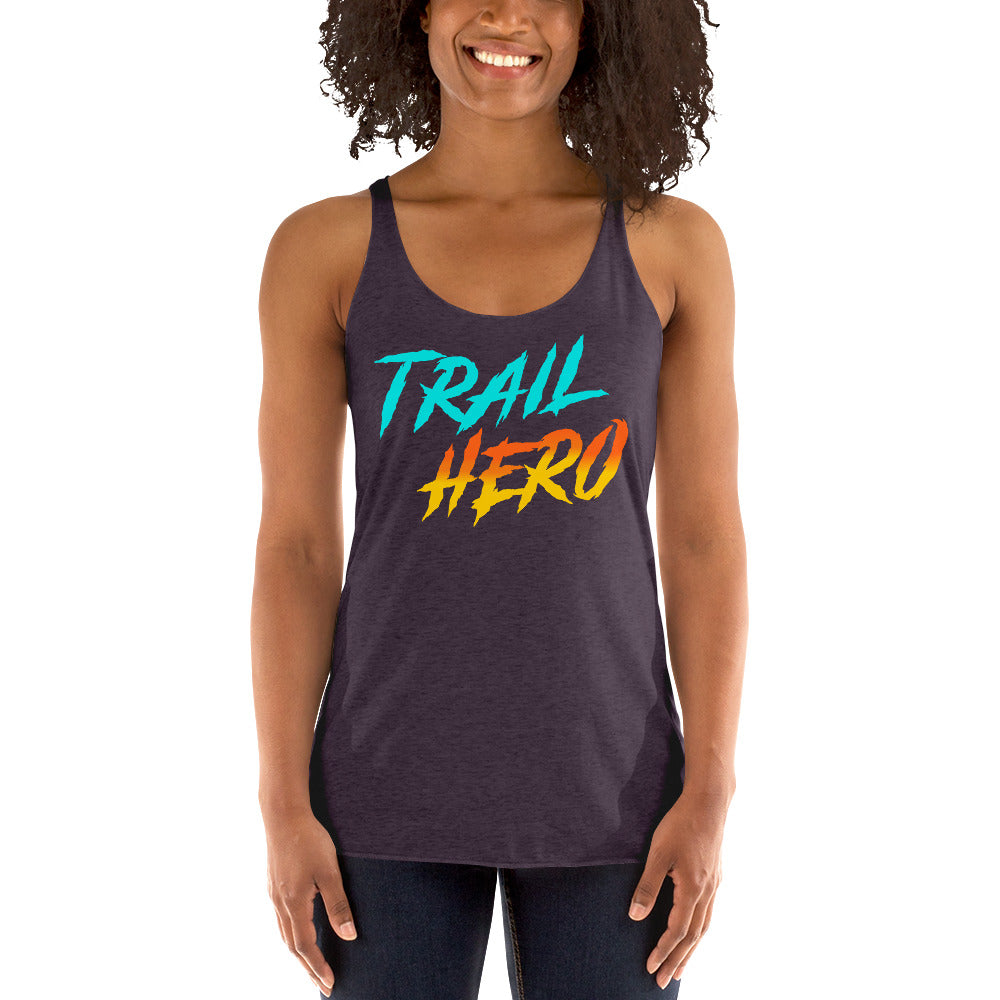 Trail Hero - Womens - Next Level Tri-Blend - Racerback Tank - 11 Colors