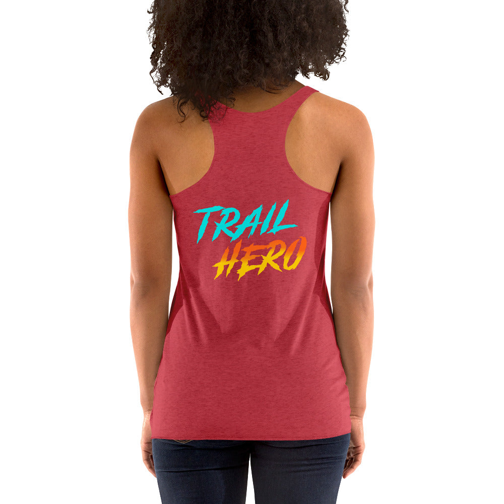 Trail Hero - Womens - Next Level Tri-Blend - Racerback Tank - 11 Colors