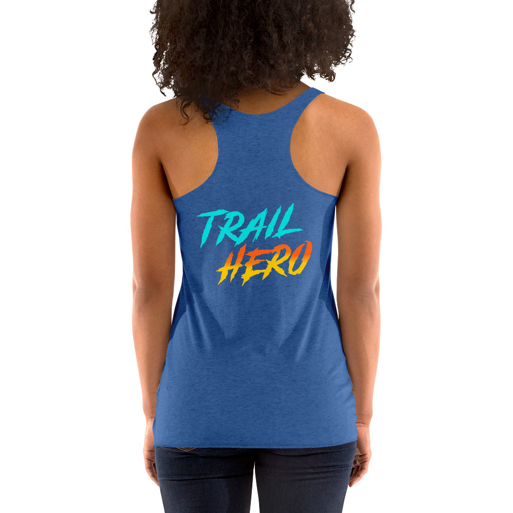 Trail Hero - Womens - Next Level Tri-Blend - Racerback Tank - 11 Colors