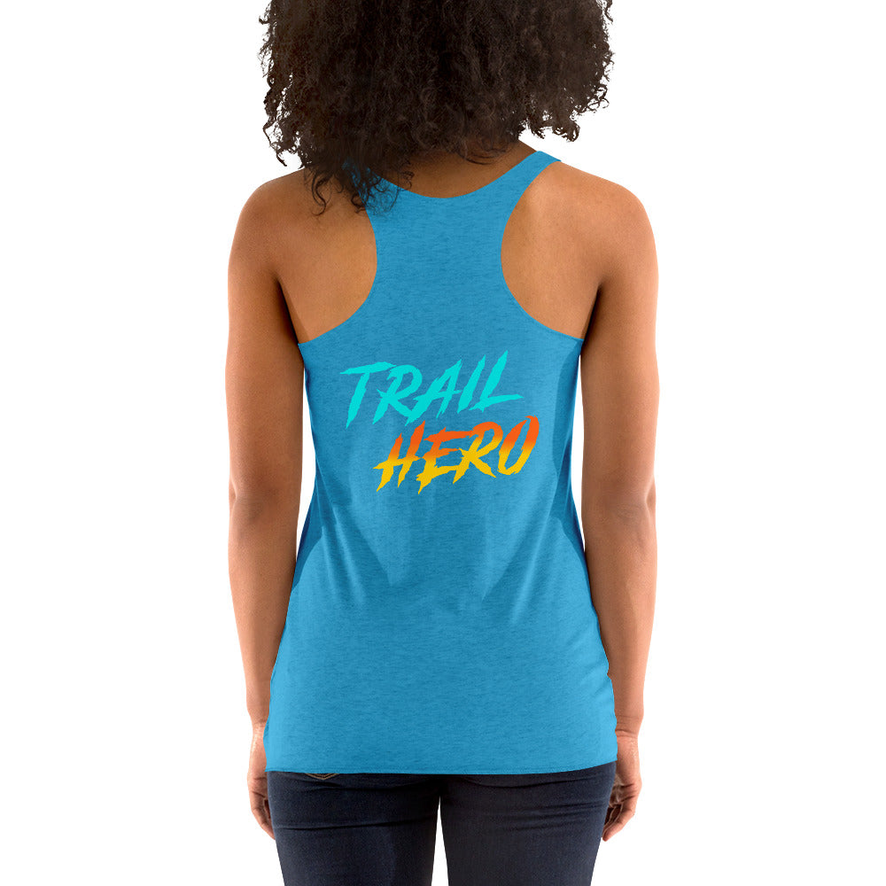 Trail Hero - Womens - Next Level Tri-Blend - Racerback Tank - 11 Colors