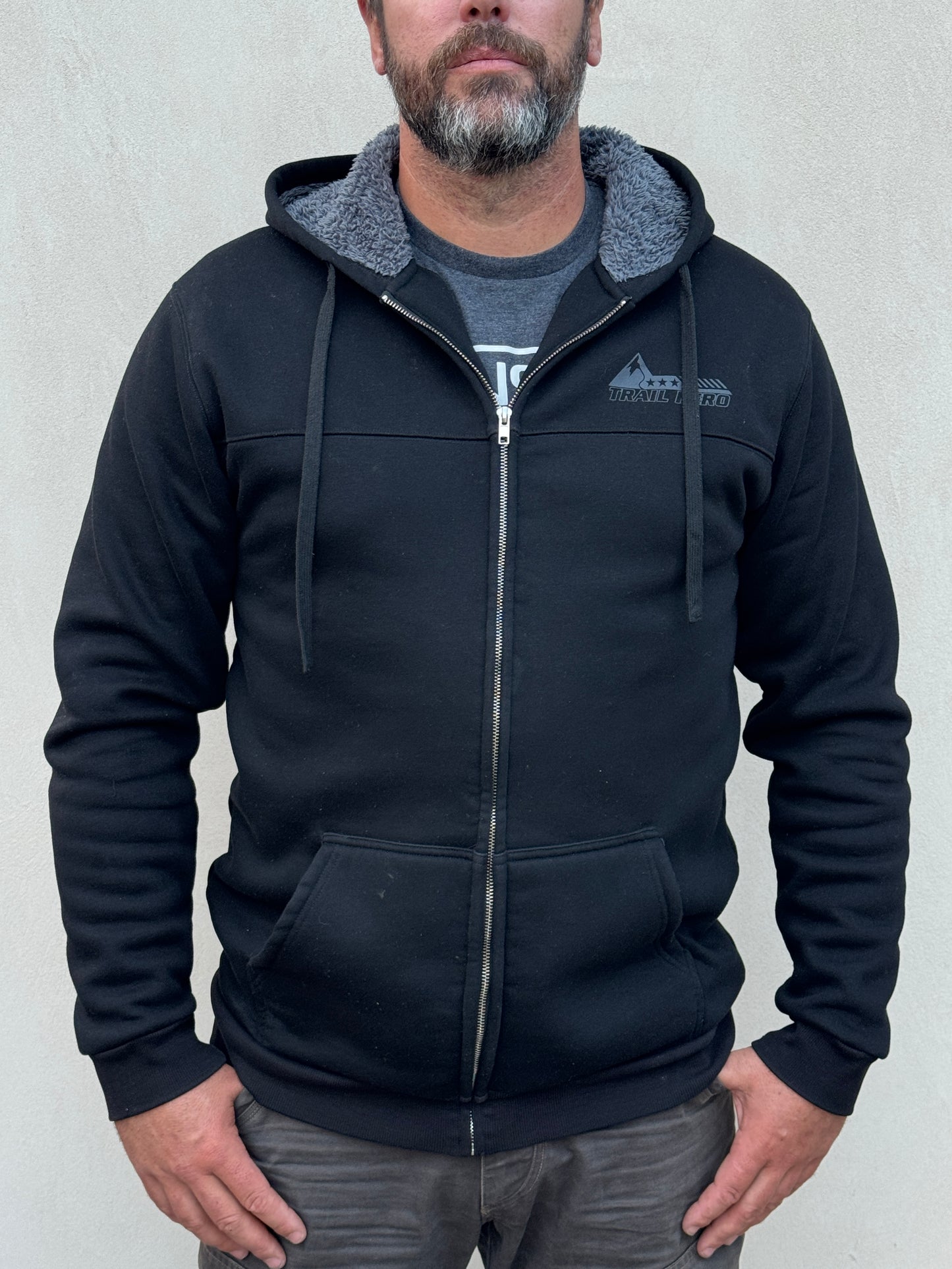 Trail Hero - Fleece Lined Zipper Hoodie (WAS $60 - SAVE $20)