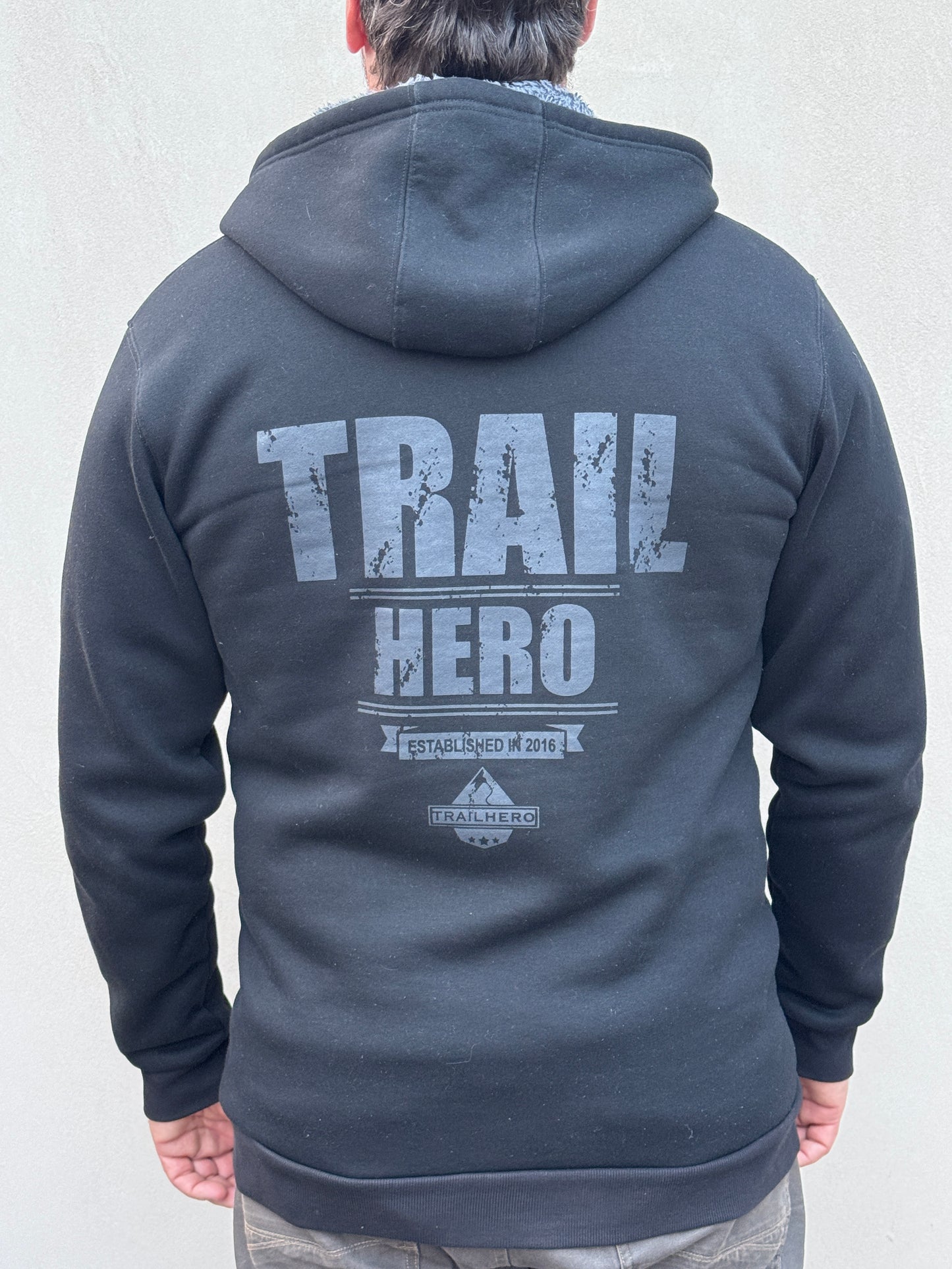 Trail Hero - Fleece Lined Zipper Hoodie (WAS $60 - SAVE $20)