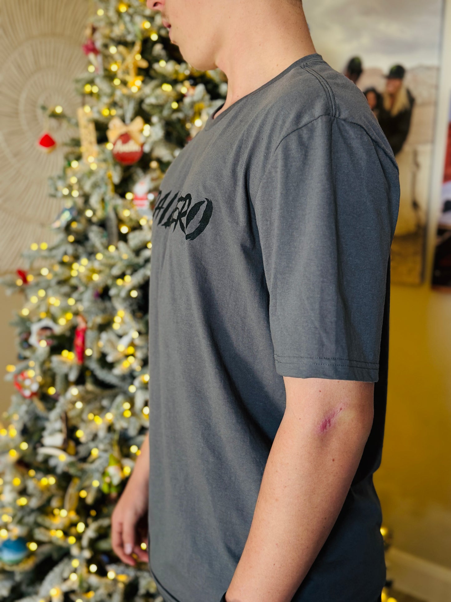 Trail Hero - Grey T-Shirt with Slash Logo (WAS $25 - SAVE $10)