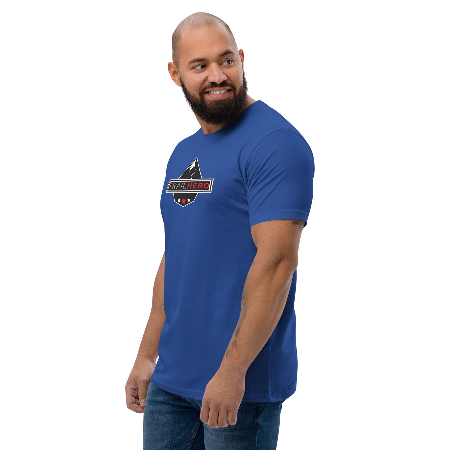 Trail Hero - Unisex - Full Color Flag - Pre-Shrunk 100% Cotton Next Level T-Shirt - 4 Colors