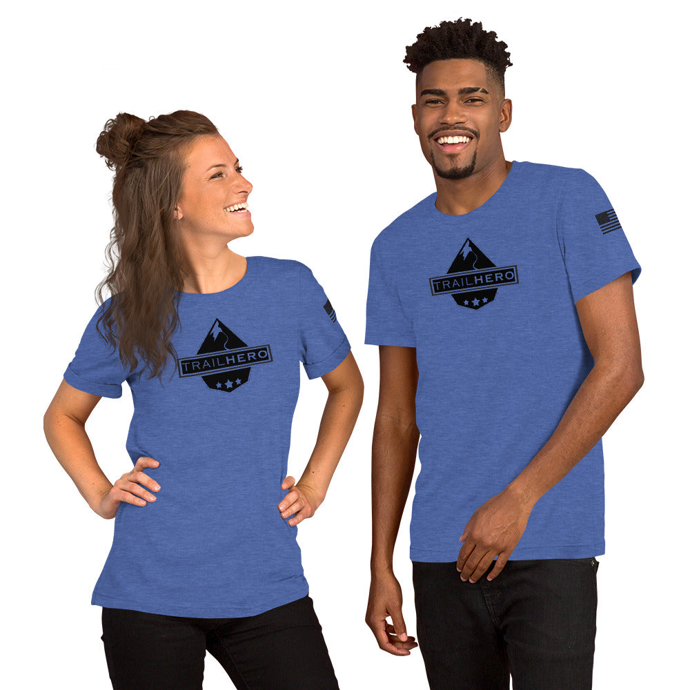 Trail Hero - Unisex - Pre-shrunk 100% Cotton T-Shirt - 14 Guys Colors