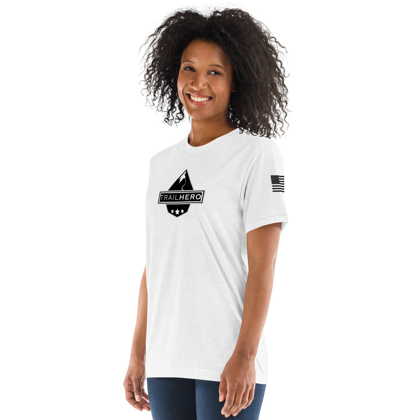 Trail Hero - Womens - Bella Canvas - Pre-Shrunk Tri-Blend - Short Sleeve T-shirt