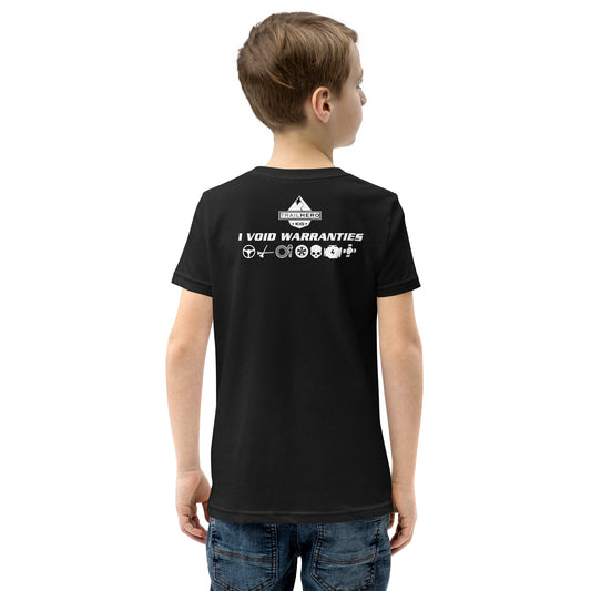 Trail Hero - Youth - Void Warranties - Pre-Shrunk 100% Cotton - Short Sleeve T-Shirt - 13 Colors